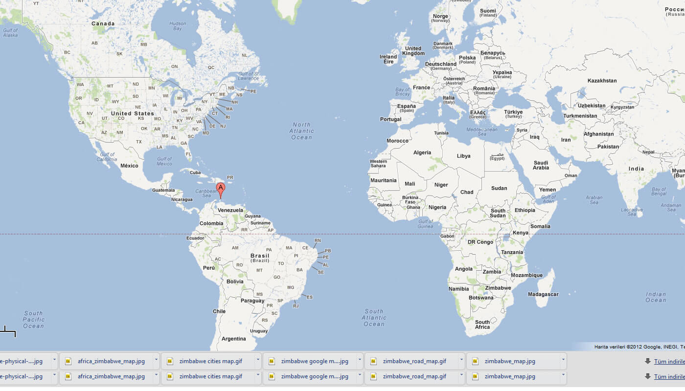 Map of Netherlands Antilles World